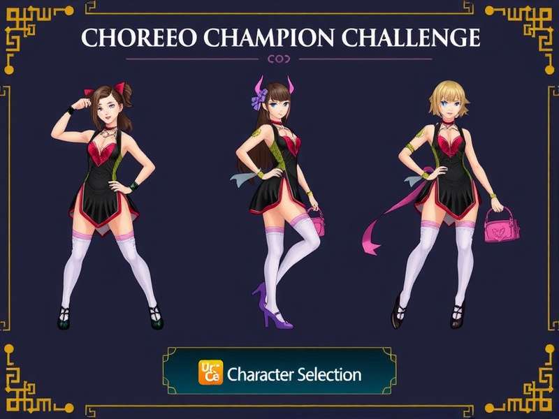Choreo Champion Challenge character selection